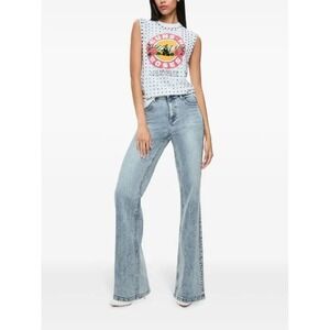 alice + olivia  Brodie straight jeans Bell Bottom Style. NWT Size 28. NWT